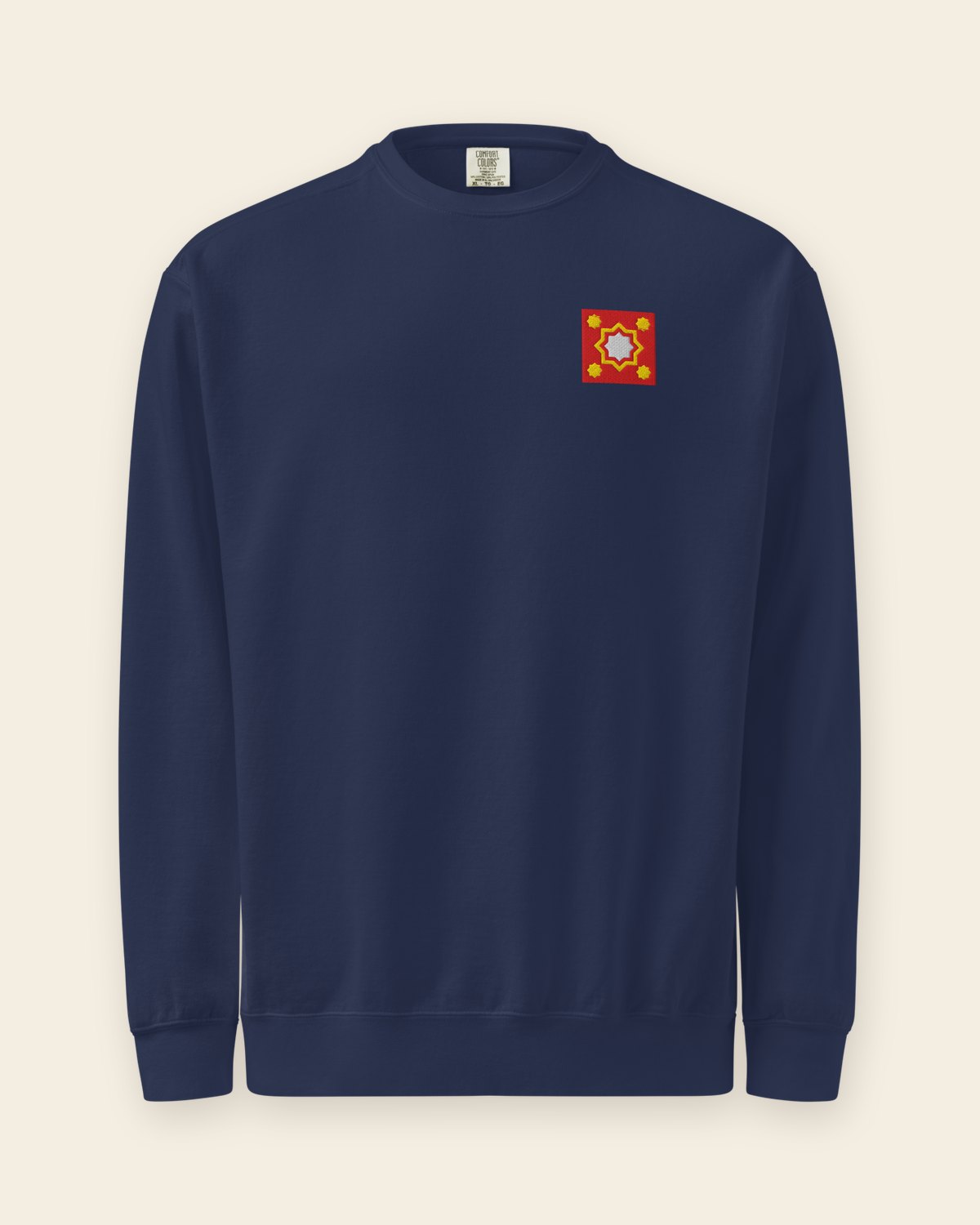 Stars Crewneck in Nila: front