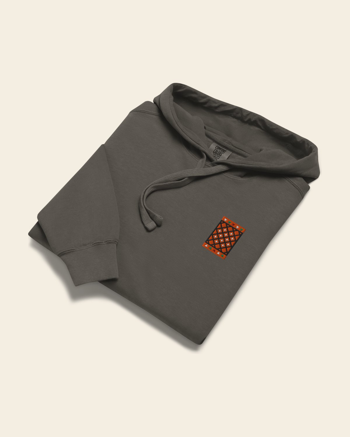 Shajarah Hoodie in Sha'ar: folded